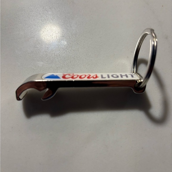 Vintage Coors Light Bottle Opener Key Chain - Picture 3 of 3